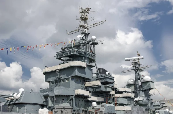 Fighting ship chopping — Stock Photo, Image