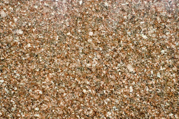 Kahverengi granit Ravnomernozernisty yapısı. — Stok fotoğraf