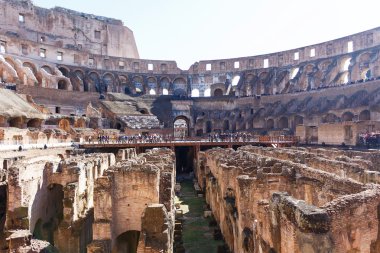 Rome, İtalya - 12 Ekim 2016: Fotoğraf kalıntıları