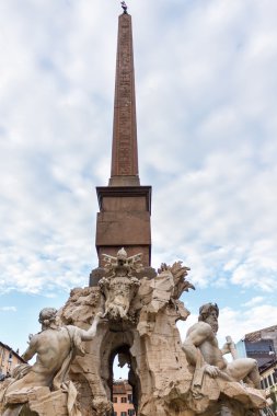 Piazza navona dört rivers, Roma Çeşmesi