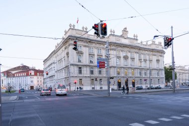 Vienna, Avusturya - 16 Mayıs 2016: şehir sokak