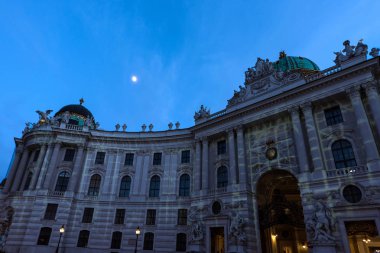 Viyana'daki ünlü hofburg Sarayı