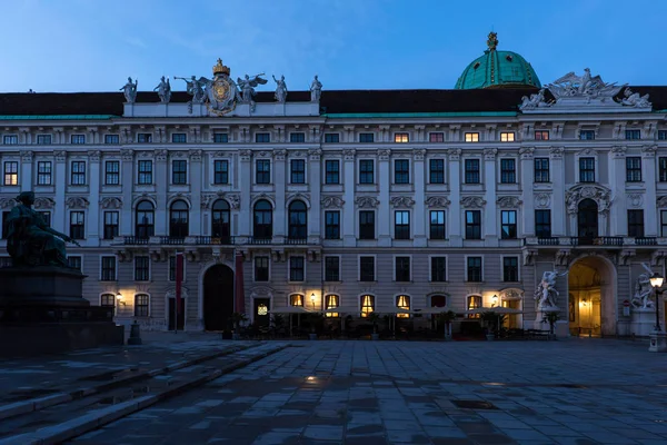 Pałac słynnego Pałacu hofburg w Wiedniu — Zdjęcie stockowe