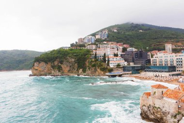 budva tarihi kent görünümü