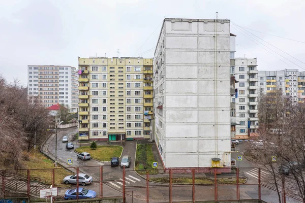 Blick auf albisoare Straßenzüge — Stockfoto