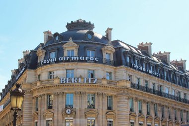 Paris, Fransa - 10 Eylül 2015: Berlitz otel