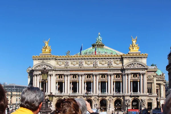 Παρίσι, Γαλλία - Σεπτεμβρίου 10, 2015: Paris Opera — Φωτογραφία Αρχείου