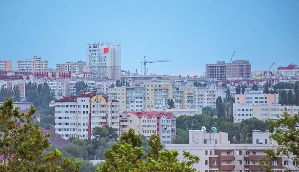 Nézd a tele buiucani kerület — Stock Fotó