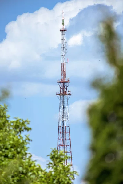 La plus haute antenne de télévision de Chisinau — Photo