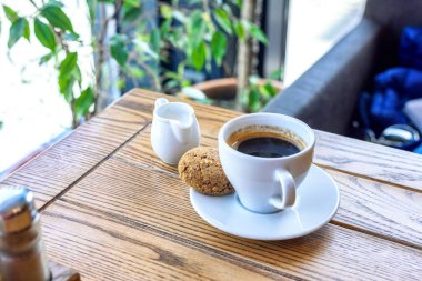 Kahve fincanı Restoran ahşap tablo