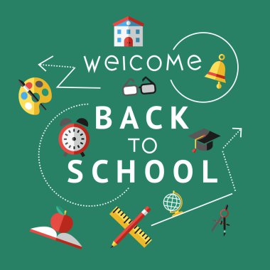 Dijital vektör kırmızı yeşil Simgeler