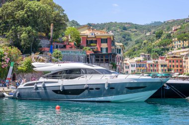 Portofino port Park güzel zengin yat