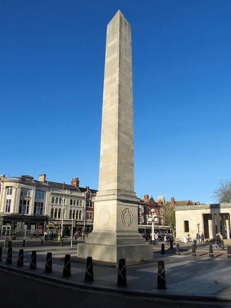 Kriegerdenkmal Obelisk Denkmal Turm — Stockfoto