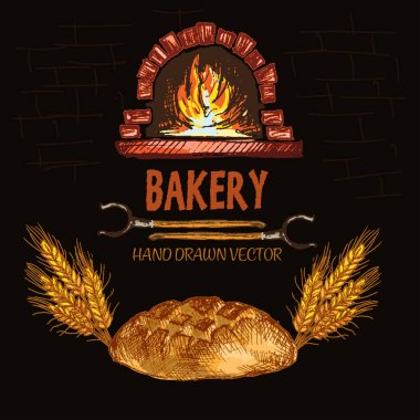 Dijital renkli vektör Hat sanatı altın ayrıntılı