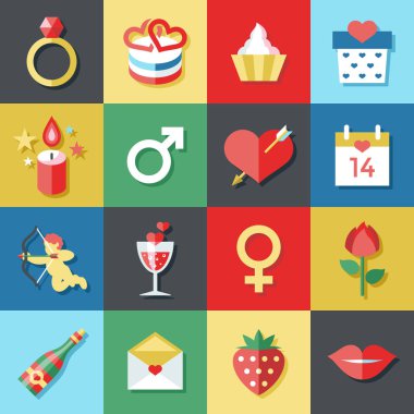 Dijital vektör Şubat mutlu Sevgililer günü