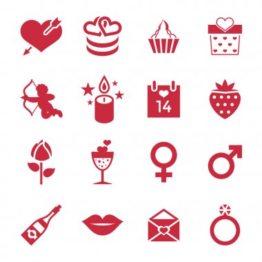 Dijital vektör Şubat mutlu Sevgililer günü