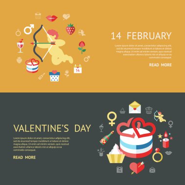 Dijital vektör Şubat mutlu Sevgililer günü