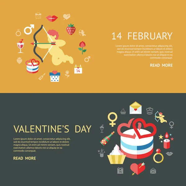 Dijital vektör Şubat mutlu Sevgililer günü