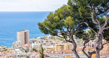 Gün ışığından yararlanma panoramik şehir modern binalar için