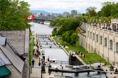 Kış Rideau Kanalı