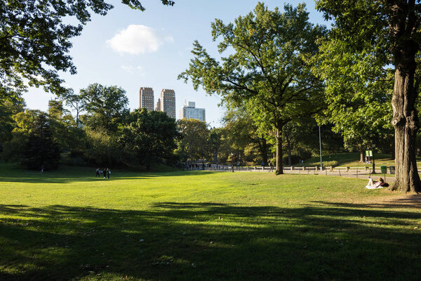 NEW YORK City, USA- 18, SEPTEMBER, 2019: Central Park Conservancy