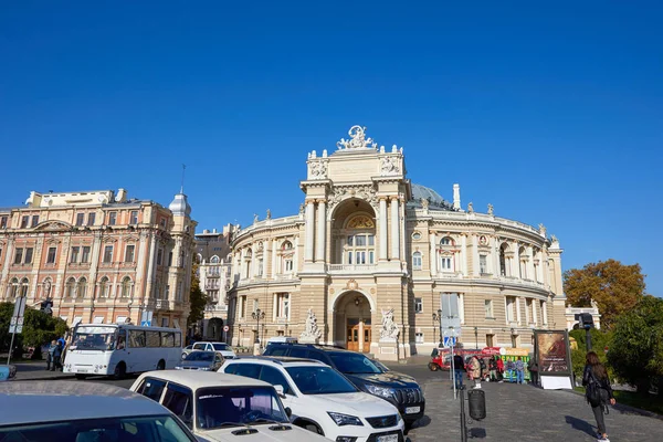 Съемки Одесского национального академического театра оперы и балета — стоковое фото