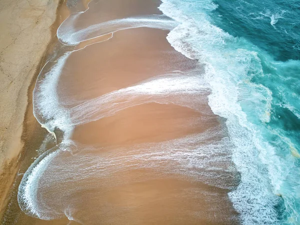 North Beach in Nazare Portugal — Stock fotografie