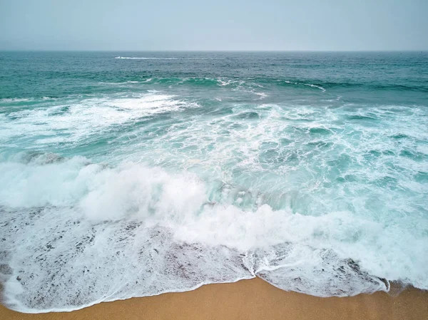 North Beach in Nazare Portugal — Stockfoto