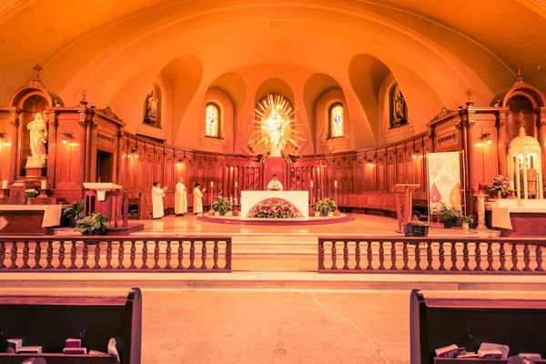 Saint Joseph church and cathedral interior — Stock Photo, Image