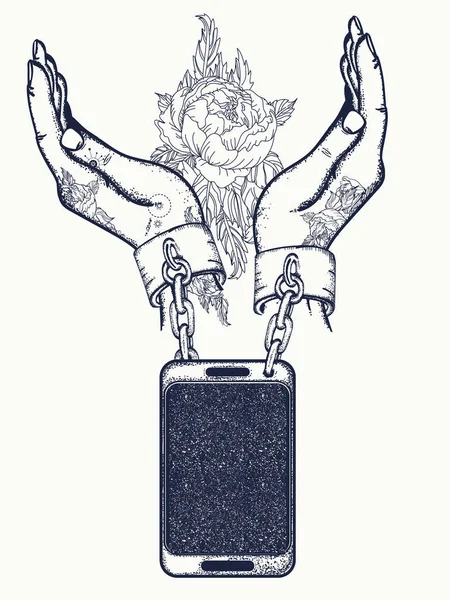 Кандалы эскиз тату