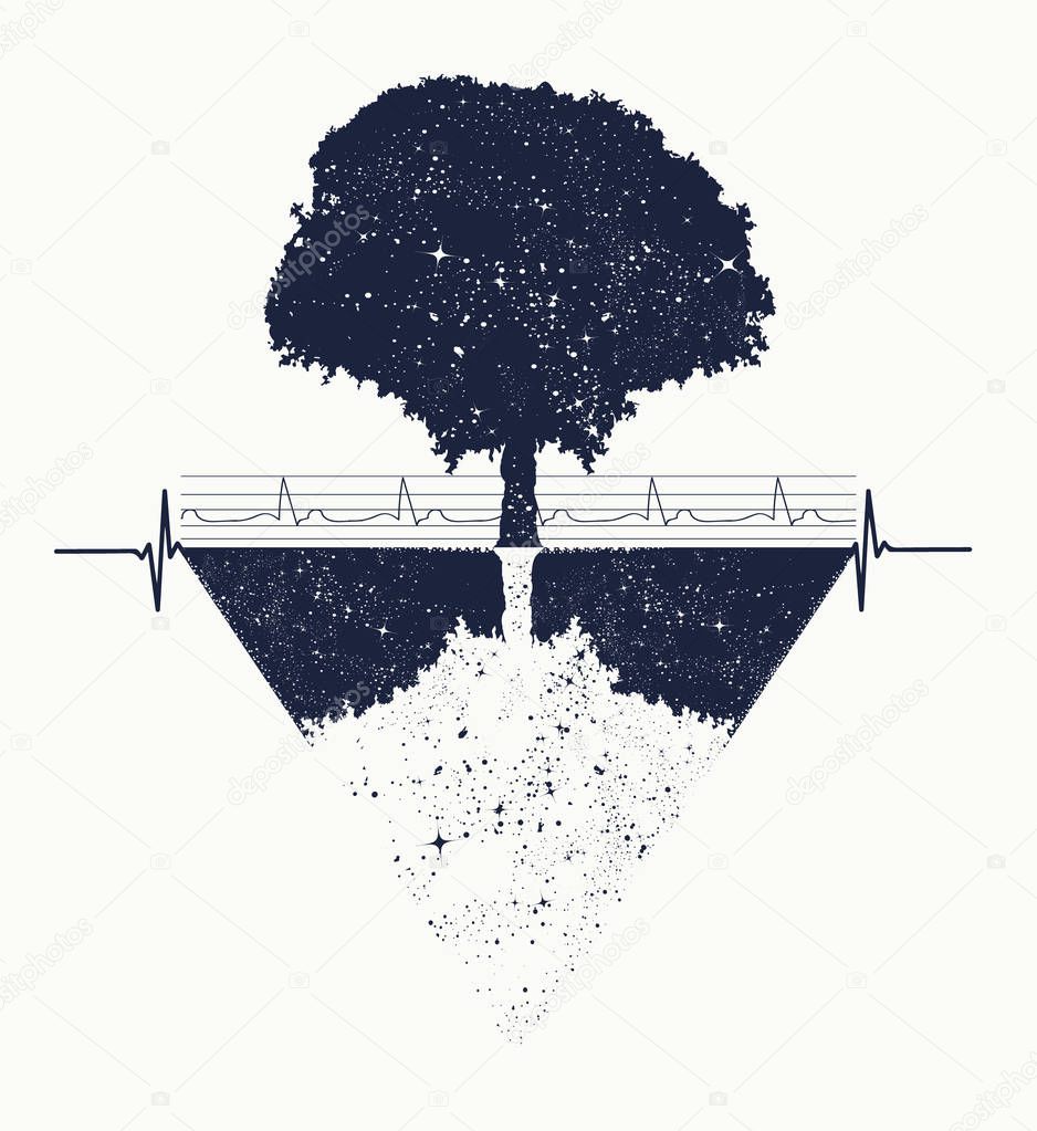 Tree Of Life Tattoo Art Geometrical Style Mystic Tribal Symbol Magic Tree T Shirt Design Future And The Past Symbol Of Life And Death Magic Tree Tattoo Boho Style Premium Vector In Tree Of Life Tattoo Art Geometrical Style Mystic Tribal Symbol Magic Tree T Shirt Design Future And The Past Symbol Of Life And Death Magic Tree Tattoo Boho Style Premium Vector In