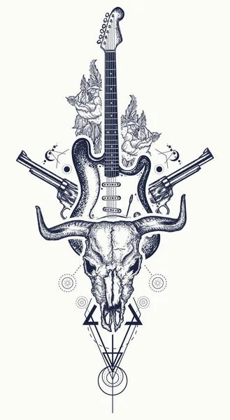 Slimshader Tattoo Studio  GuitarSkull piece replicated from an existing  piece of tattoo work not our design tattooed by Aaron  Facebook