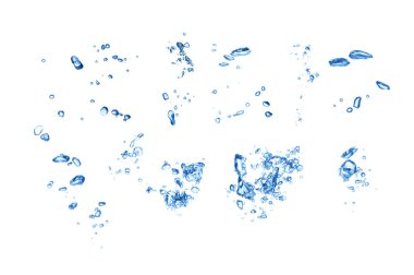 Sualtı kabarcıklar seti