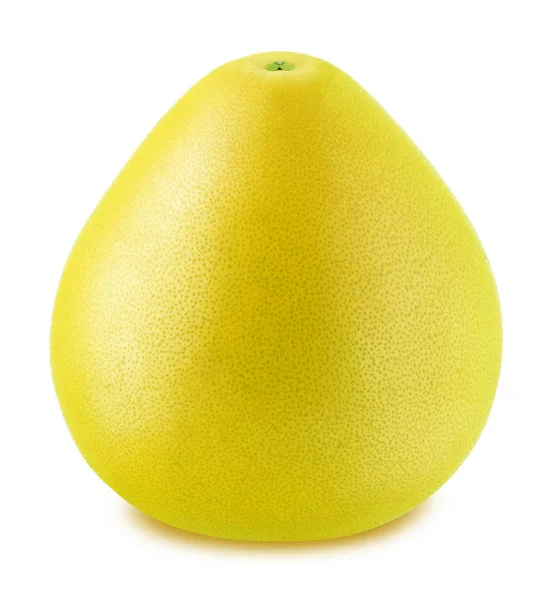 Hela pomelo isolerad på en vit bakgrund. — Stockfoto