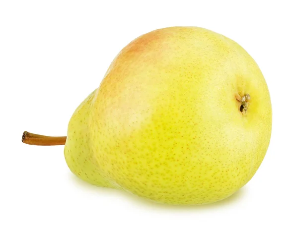 Mogna gula päron isolerade — Stockfoto