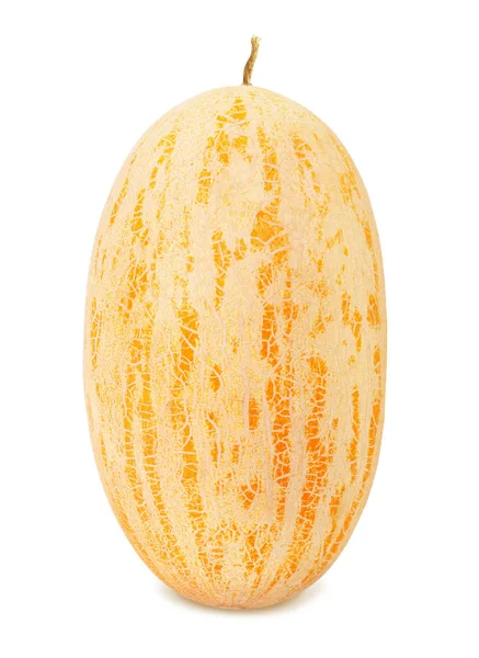 beyaz zemin üzerinde olgunlaşmış kavun