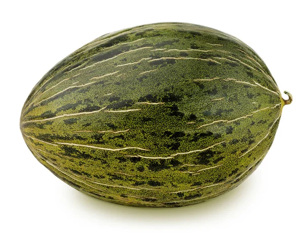 Čerstvý zralé meloun izolované na bílém pozadí. — Stock fotografie