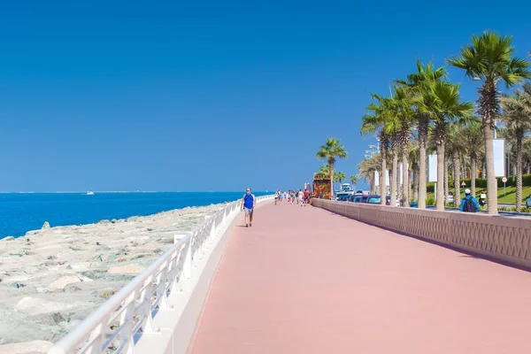 Passerella alonge il mare — Foto Stock