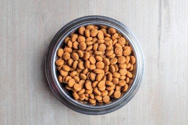 Köpek maması ile kase