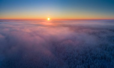 Kış renkli arkaplan