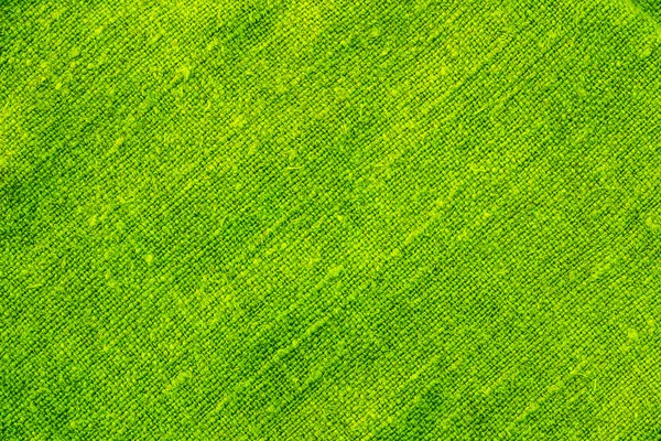 Green linen background closeup. Macro. Old grungy fabric. Ancient texture. — Φωτογραφία Αρχείου