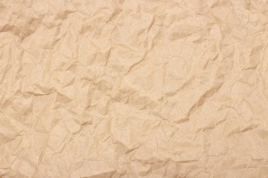 Buruşuk parça kağıt. Doku portre.