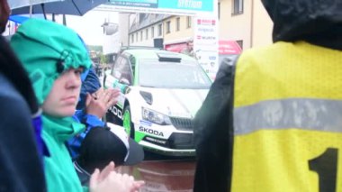 13. yıl Agrotec Petronas Syntium ralli. Ralli arabası görünümünü. Kazananlar.