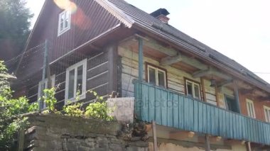 Çek köyü kırsal evde. Eski rustik ev.