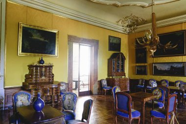 Chateau Valtice, Lednice-Valtice kültürel peyzaj dünya mirası Site Unesco, Orta Avrupa'nın en etkileyici Barok konut var. İç