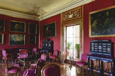 Chateau Valtice, Lednice-Valtice kültürel peyzaj dünya mirası Site Unesco, Orta Avrupa'nın en etkileyici Barok konut var. İç