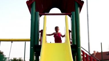 Kız görünümünü Bahçesi, slayt üzerinde