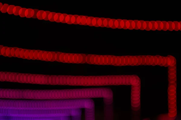 Abstraktes Licht Bokeh Hintergrund Defokussierte Lichtpunkte Abstrakter Hintergrund — Stockfoto