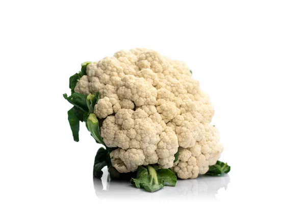 Fresh Cauliflower isolated on white background — Stock Photo, Image