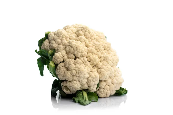 Fresh Cauliflower isolated on white background — Stock Photo, Image